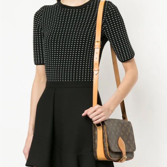 Authentic Louis Vuitton Cartouchiere MM shoulder bag - Picture 2 of 13